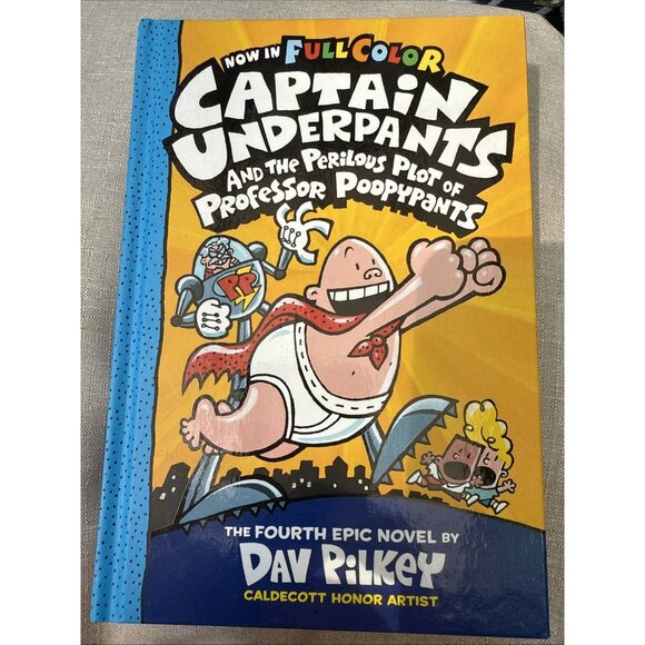 Captain Underpants and the Perilous Plot of Professor Poopypants. Hardcover. New - Picture 1 of 9